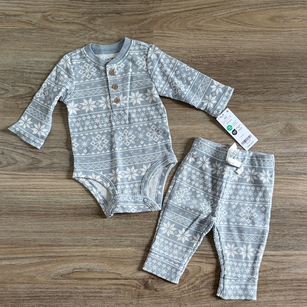 NWT Carter's Snowflake Outfit